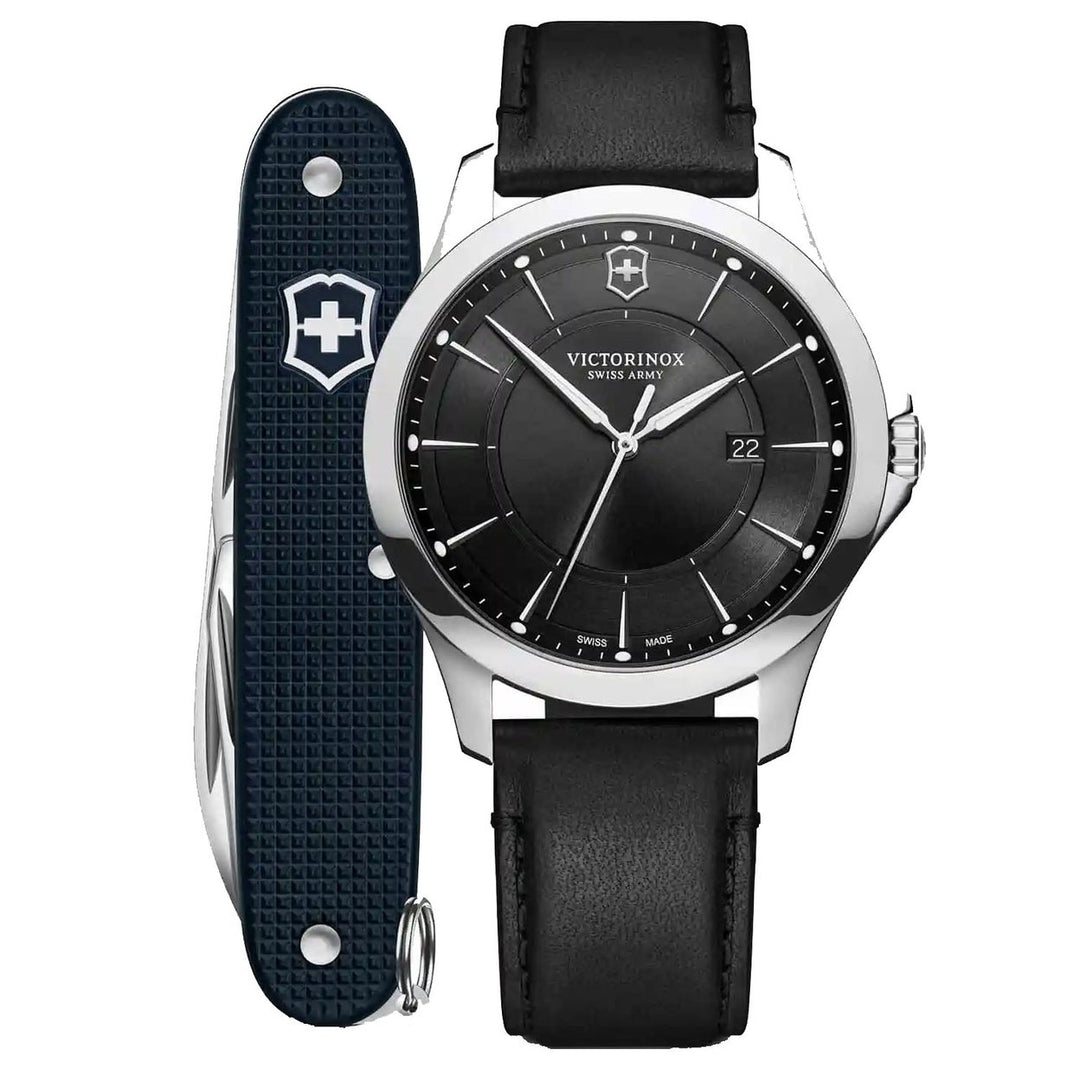 Victorinox Mens Alliance Black Dial Watch - 241904.1 Image 1