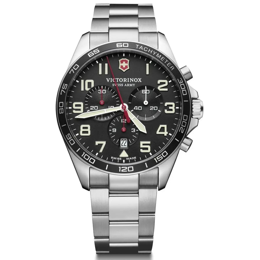 Victorinox Mens Fieldforce Black Dial Watch - 241855 Image 1