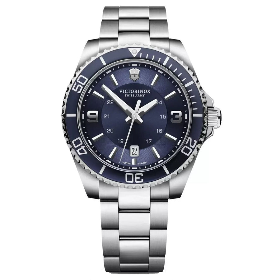 Victorinox Mens Maverick Large Blue Dial Watch - 242007 Image 1