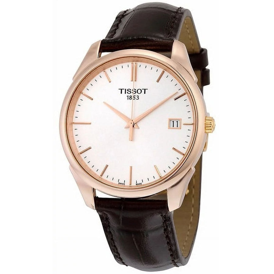 Tissot Mens Vintage Silver Dial Watch - T9204107603100 Image 1