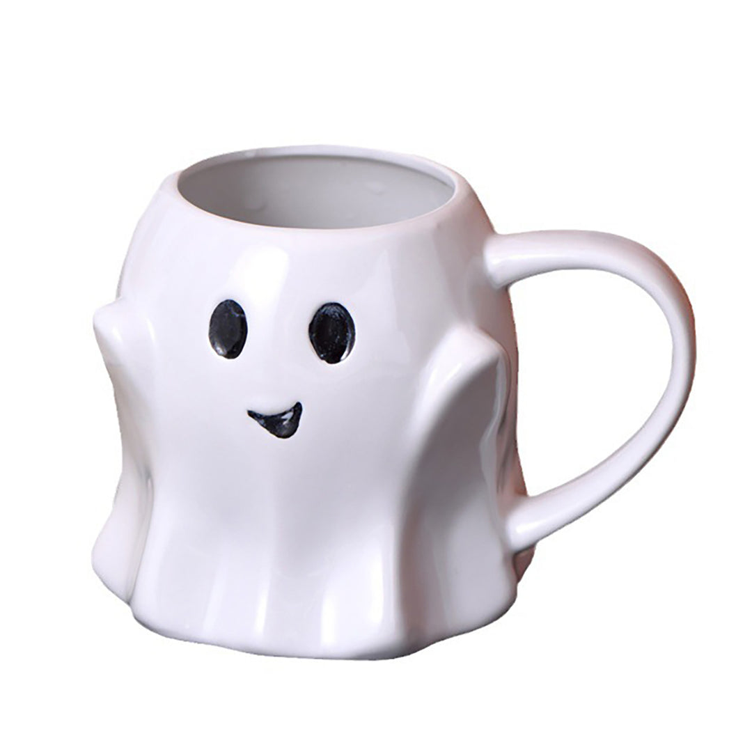 Ghost Elf Water Cup 3D Creative Couple Ceramic Mug for Tea Coffee Hot Chocolate Breakfast Milk Cup for Halloween Easter Image 4