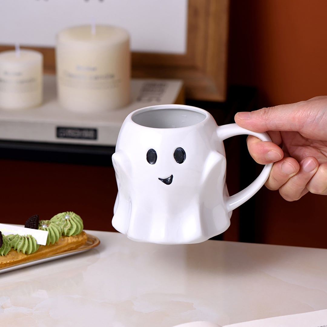 Ghost Elf Water Cup 3D Creative Couple Ceramic Mug for Tea Coffee Hot Chocolate Breakfast Milk Cup for Halloween Easter Image 9