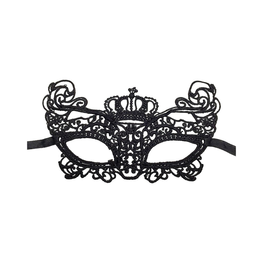 Lace Mask Breathable Thin Masquerade Mask Half Face Sexy Lace Mask for Party Proms Carnival Halloween Cosplay Image 1