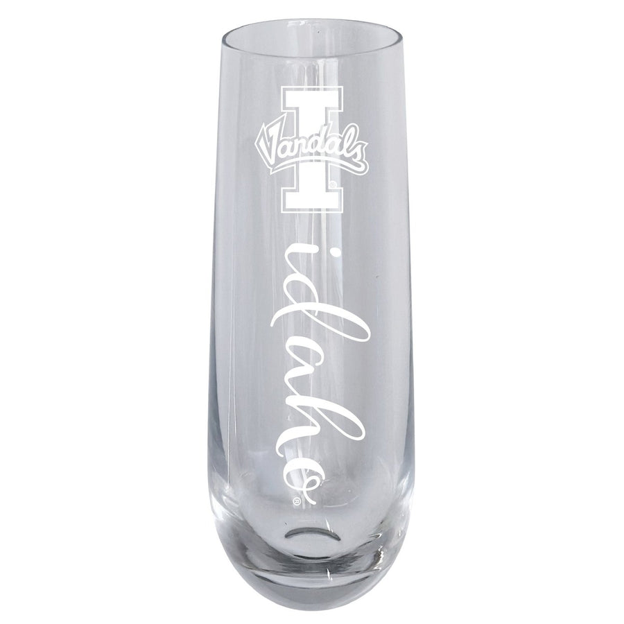 Idaho Vandals 10oz Engraved Champagne Flute Officially Licensed Collegiate Product Image 1