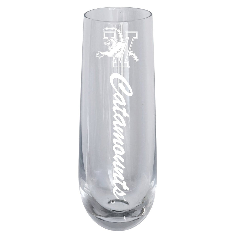 Vermont Catamounts 10oz Engraved Champagne Flute Officially Licensed Collegiate Product Image 1