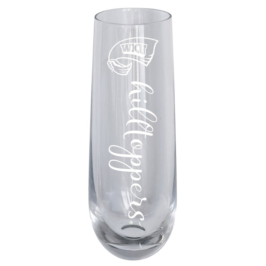 Western Kentucky Hilltoppers 10oz Engraved Champagne Flute Officially Licensed Collegiate Product Image 1