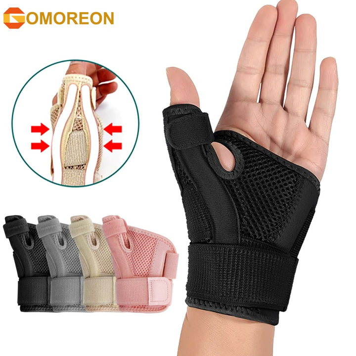 Wrist Thumb Support Brace for Tendonitis Arthritis Flexible Adjustable Comfortable Image 1