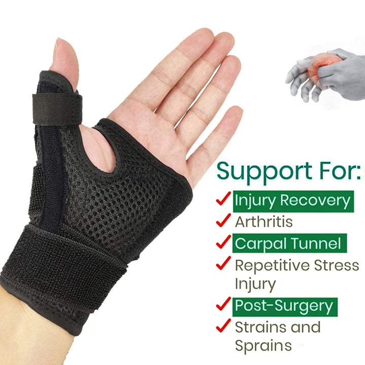 Wrist Thumb Support Brace for Tendonitis Arthritis Flexible Adjustable Comfortable Image 6