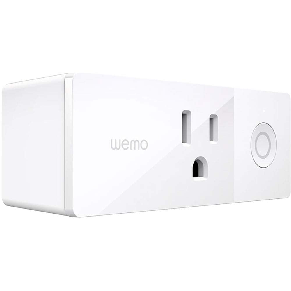 Wemo Mini Smart Plug Set: WiFi Enabled Compatible with Alexa Google Assistant and Apple HomeKit - 5 PACK- Image 1