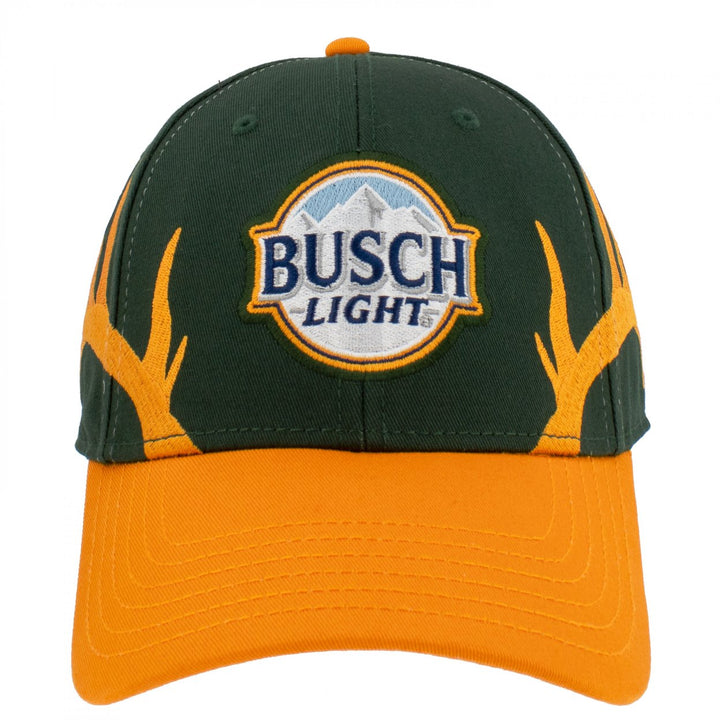 Busch Light Hunting Deer Antlers Adjustable Hat Image 3