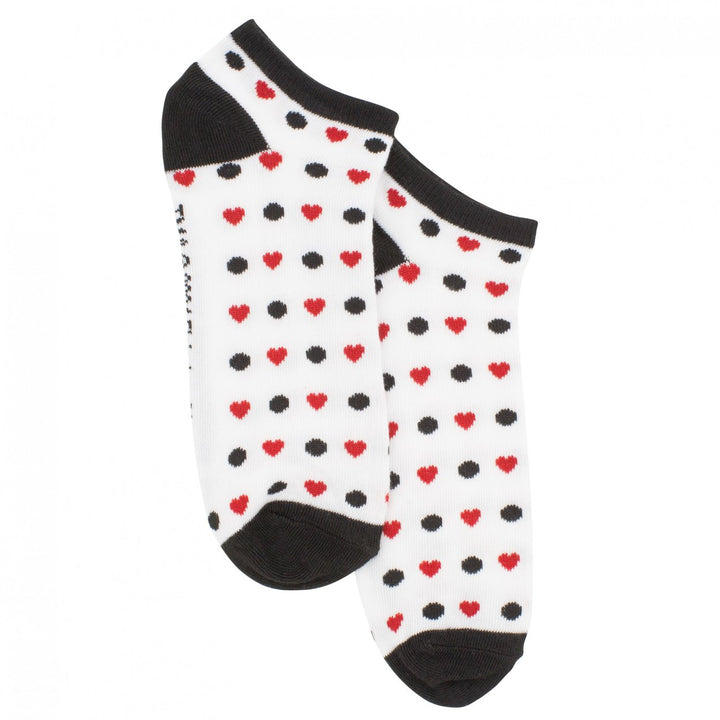 Betty Boop Kisses Womens Ankle Socks 6-Pair Pack Image 3