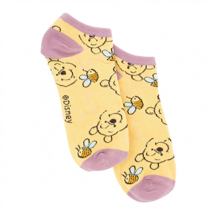 Winnie the Pooh Pastel Womens Ankle Socks 6-Pair Pack Image 6