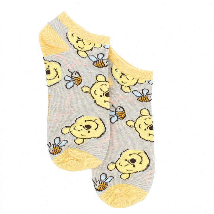 Winnie the Pooh Pastel Womens Ankle Socks 6-Pair Pack Image 7