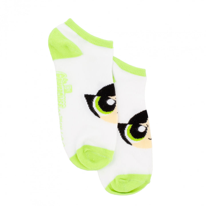 The Powerpuff Girls Checkered Womens Ankle Socks 6-Pair Pack Image 4