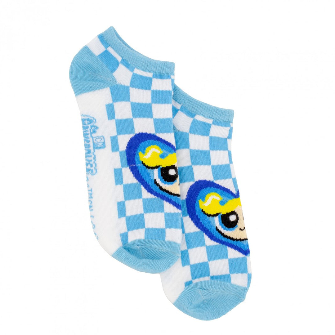 The Powerpuff Girls Checkered Womens Ankle Socks 6-Pair Pack Image 6