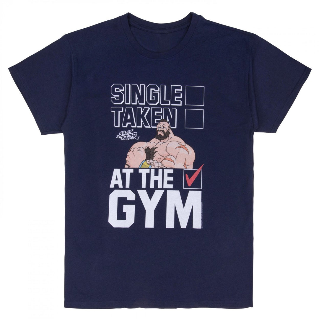 Street Fighter Zangief At The Gym T-Shirt Image 1