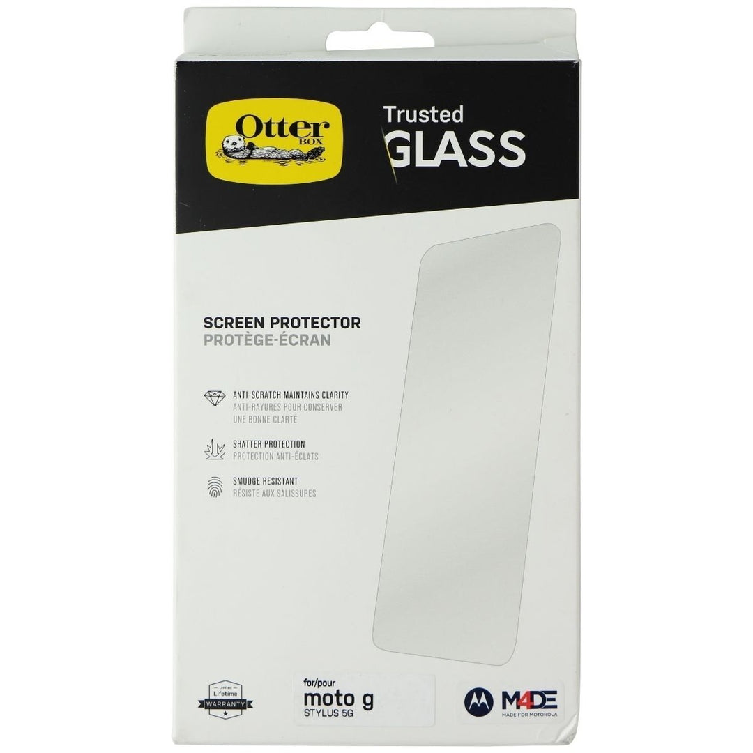 OtterBox Trusted Glass Screen Protector for Motorola Moto G Stylus 5G (2022) Image 1