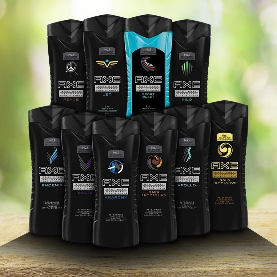 10-Pack: Axe Shower Gel/Body Wash 8.45 oz - Assorted Scents Image 1