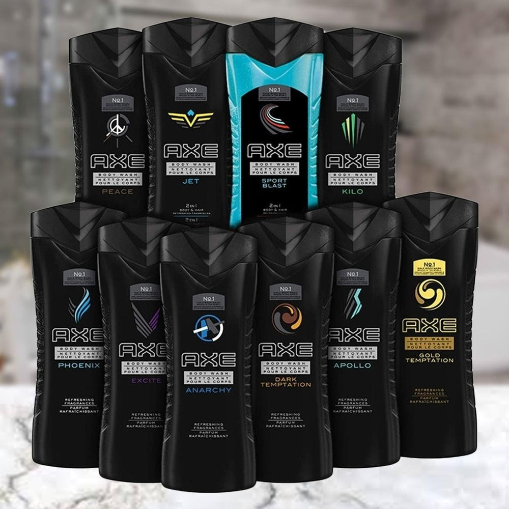 10-Pack: Axe Shower Gel/Body Wash 8.45 oz - Assorted Scents Image 2