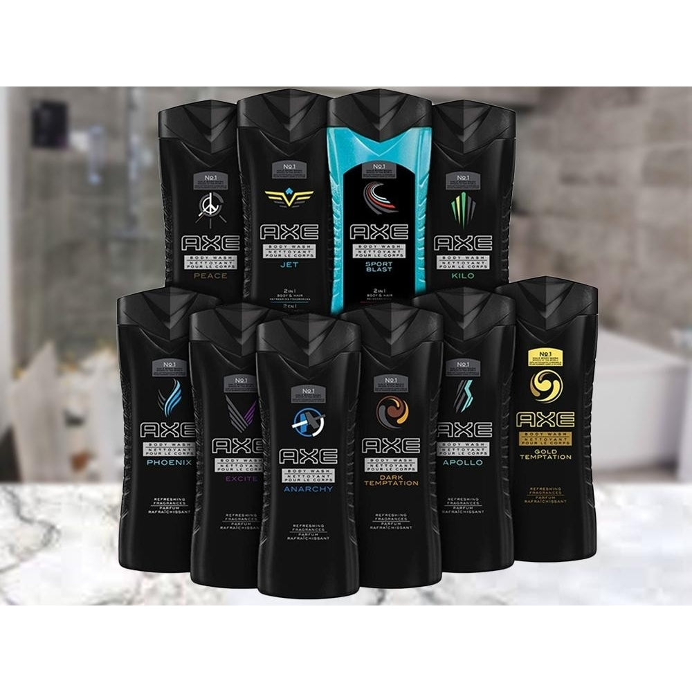 10-Pack: Axe Shower Gel/Body Wash 8.45 oz - Assorted Scents Image 4