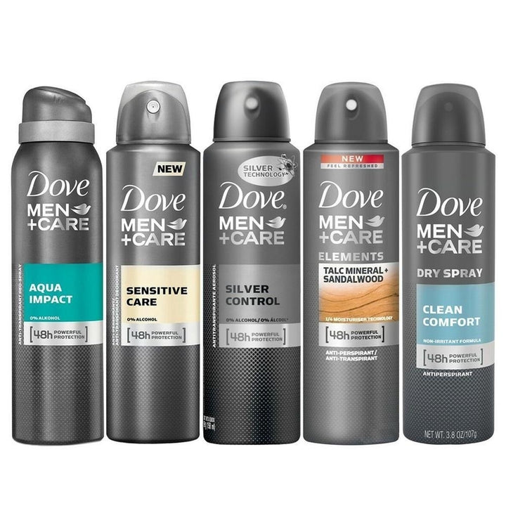 10-Pack: Dove Antiperspirant Spray Deodorant For Men Image 2