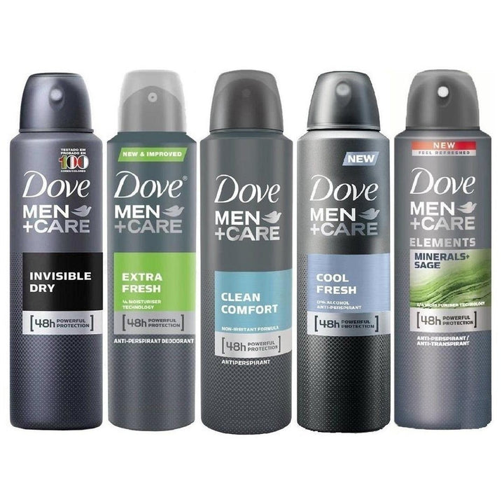 10-Pack: Dove Antiperspirant Spray Deodorant For Men Image 3