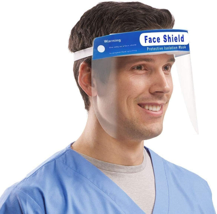 10-Pack: Face Protection Shields Image 1