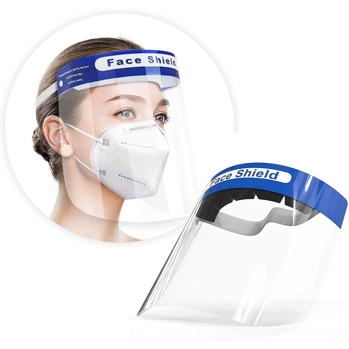 10-Pack: Face Protection Shields Image 2