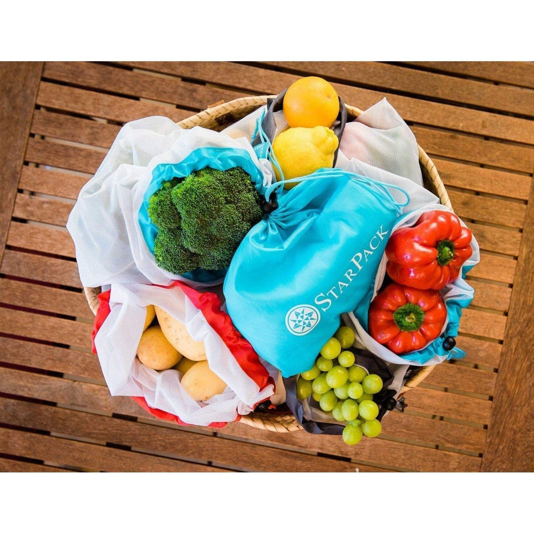 10-Pack: StarPack Reusable Produce Bags Image 2