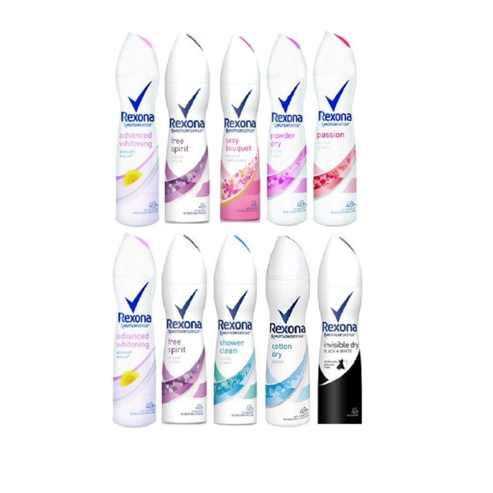 10-Pack: Woman Rexona Anti-perspirant Deodorant Body Spray Image 2