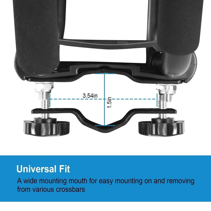 1-Pair: Universal J-Bar Kayak Carrier Image 7