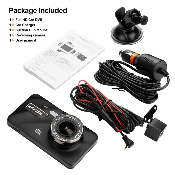 1080p Car Dashboard DVR Camera Video Recorder Image 4