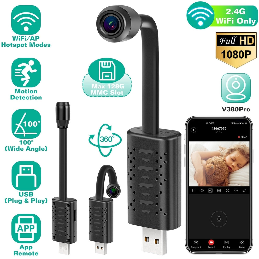 1080P HD Mini USB IP Camera Motion Detection Image 6