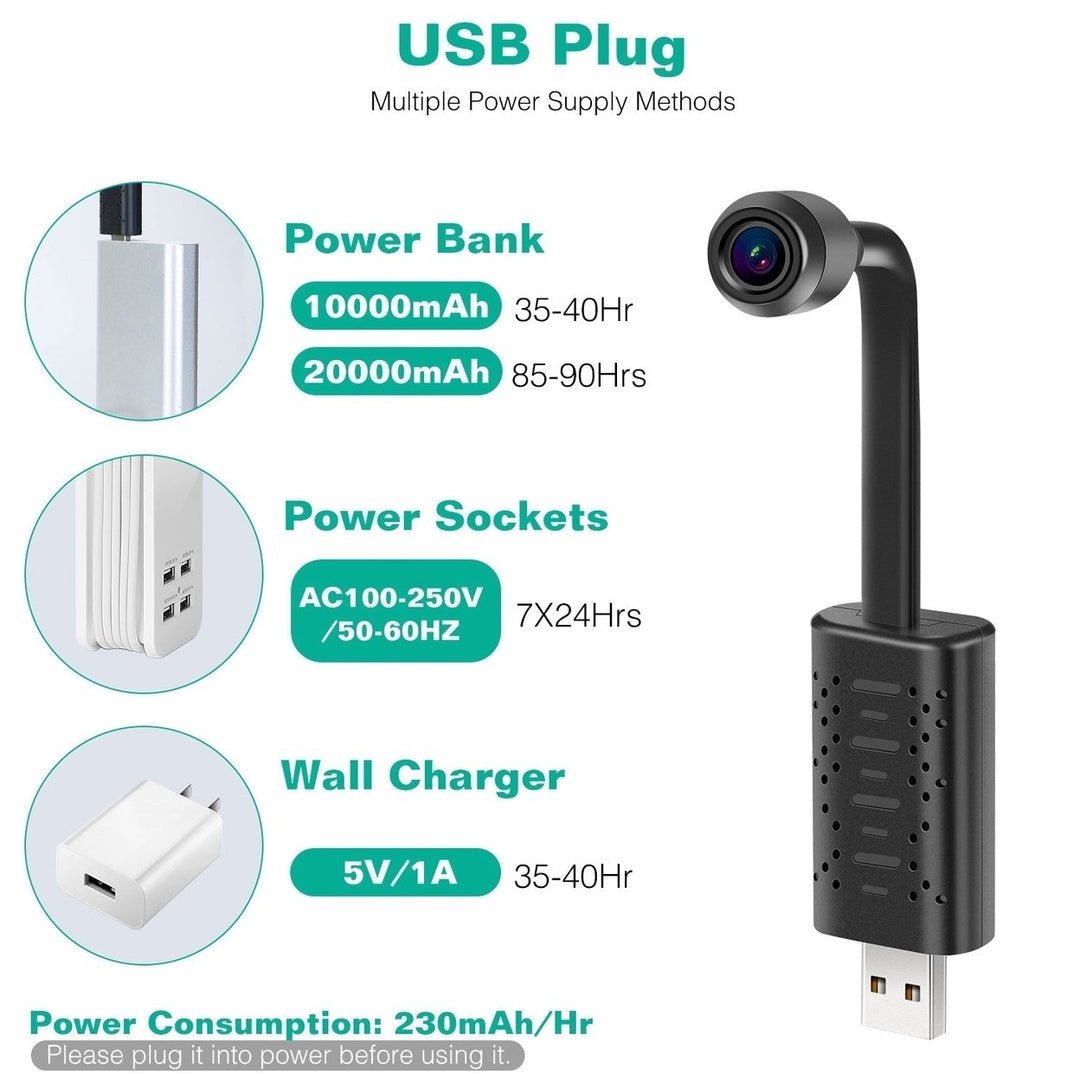 1080P HD Mini USB IP Camera Motion Detection Image 8