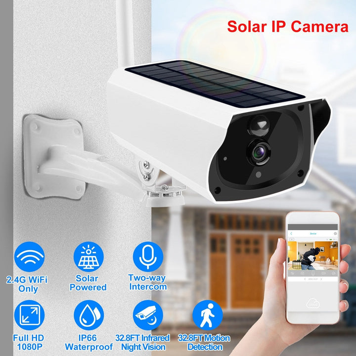 1080P Solar Powered Wifi IP Camera Image 4