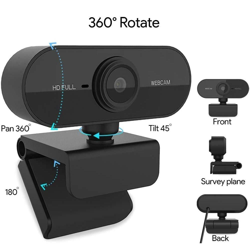 1080P Web Camera with Microphone Image 2