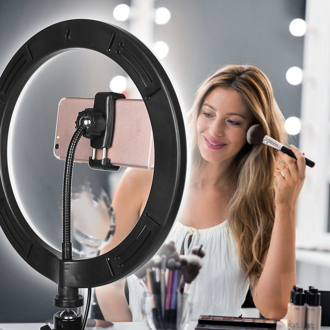 10in 120 LEDs Selfie Ring Light Image 8