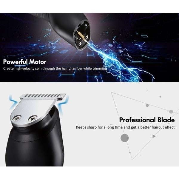 11-in-1 Professional Fast Charging Hair Clipper Haircut Shaver Wireless Image 6