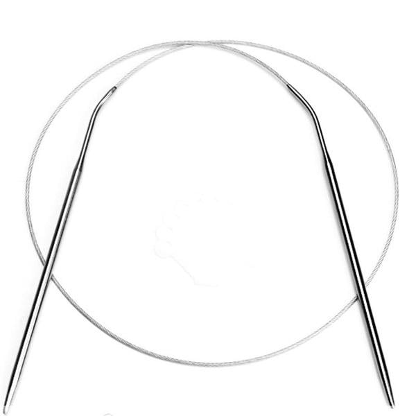 11-Pack: Stainless Steel Circular Knitting Needles Circular Knitting Pins Image 3