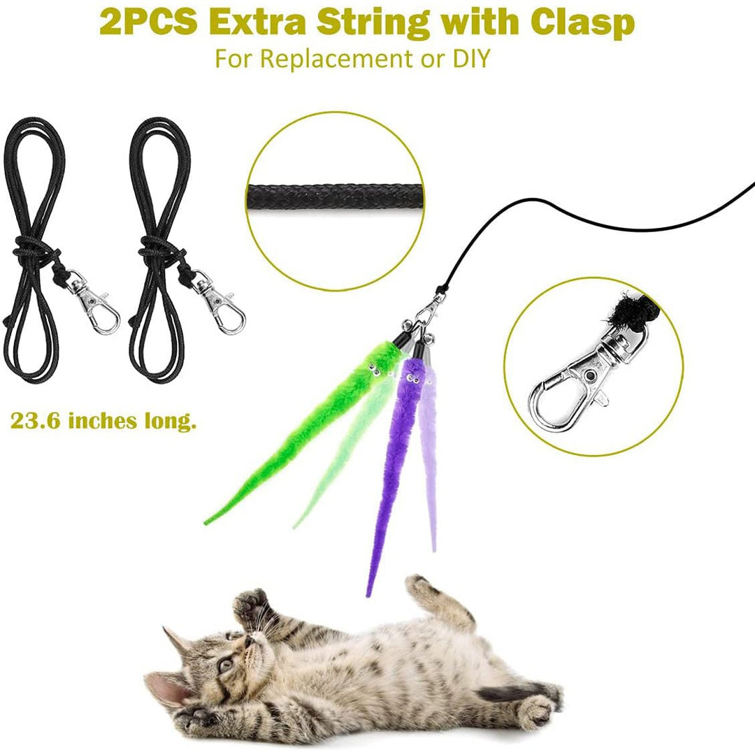 11-Pack: Interactive Cat Toy Wand Image 7