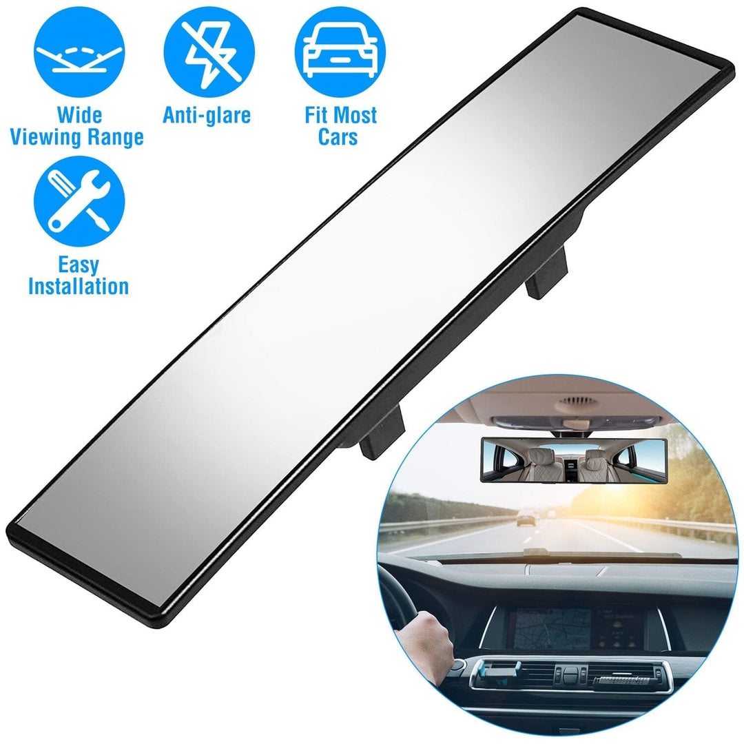 11.4-Inch Interior Clip-On Curve Car Rearview Mirror Image 4