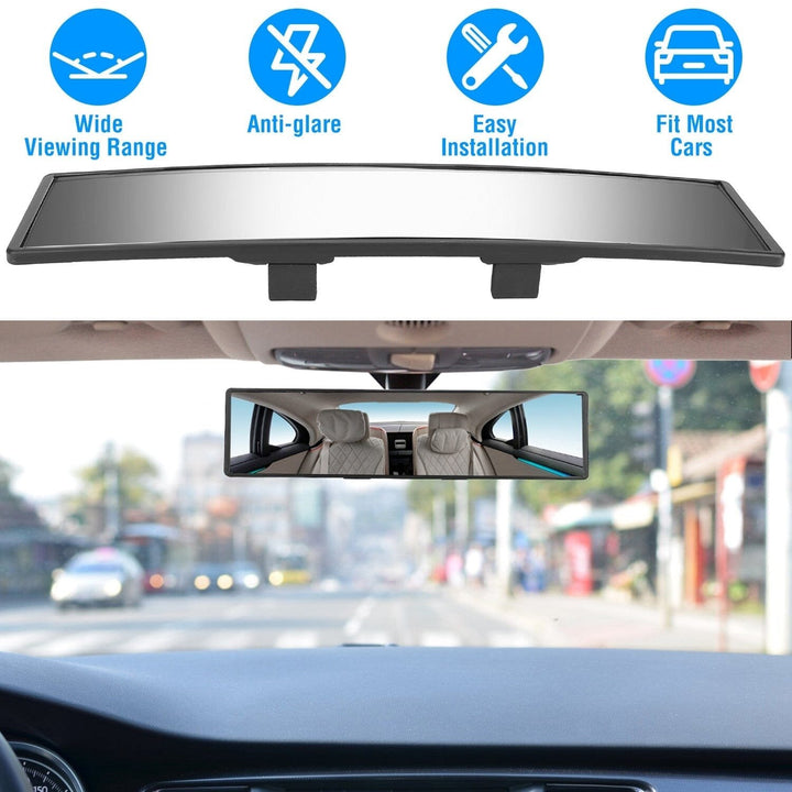 11.4-Inch Interior Clip-On Curve Car Rearview Mirror Image 6