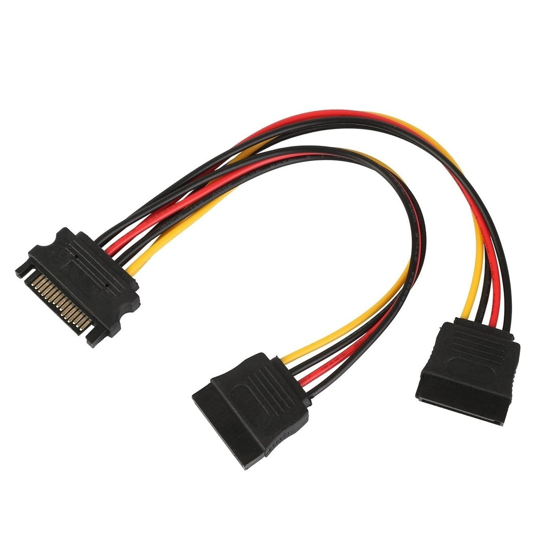 15 Pin Y Splitter Cable Adapter Image 1