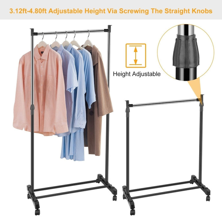 15 kg./33 lbs. Height Adjustable Garment Racks Image 11