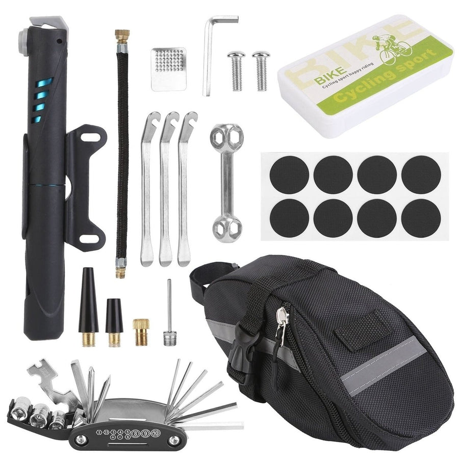 16-in-1 Bicycle Tire Repair Kit Image 1