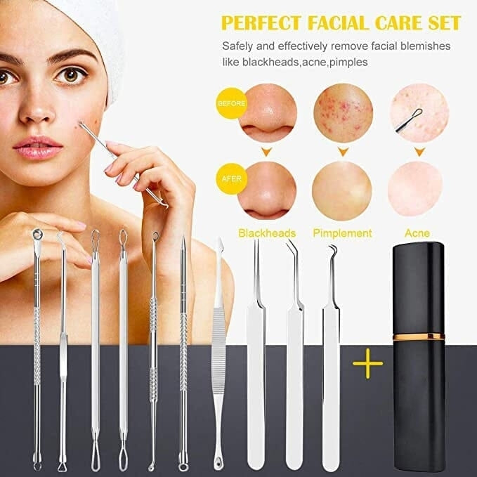 10-Piece: Blackhead Remover Tool Image 8