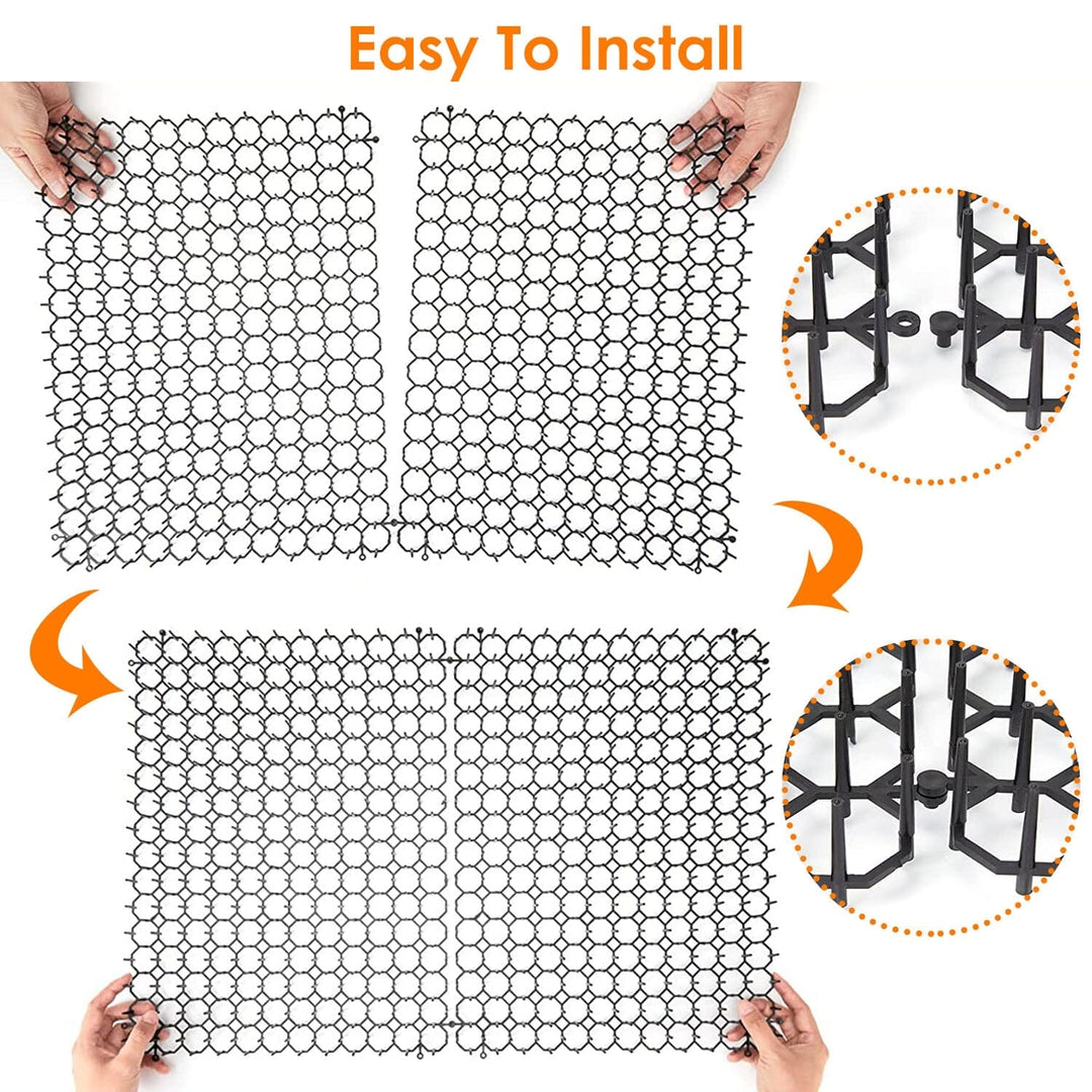 10-Piece: Cat Repellent Scat Mat with Spikes Image 9