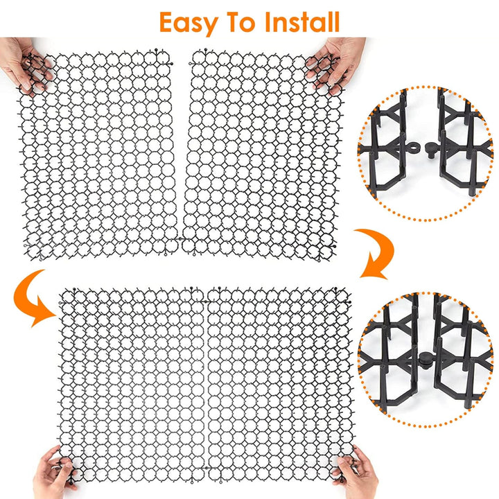 10-Piece: Cat Repellent Scat Mat with Spikes Image 9