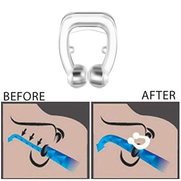 16-Pack: Silicone Magnetic Nose Clip Portable Mini Anti Snoring Image 4