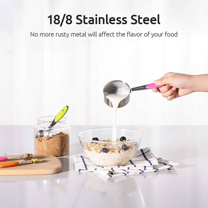 10-Piece: Measuring Cups and Spoons Set Image 3